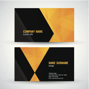 Designing business cards with Hordanso today